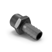 Grey Gas Pipe Adapter PNG & PSD Images
