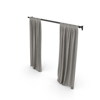 Light Grey Curtains On A Bar PNG & PSD Images