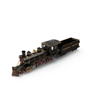 Steam Train with Wagon PNG & PSD Images