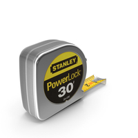 Tape Measure Stanley Powerlock PNG & PSD Images