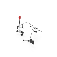 Alexander Calder Rouge Triomphant PNG & PSD Images