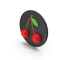 Circular Cherry Icon PNG & PSD Images