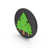 Circular Forest Icon PNG & PSD Images