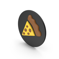 Circular Pizza Icon PNG & PSD Images