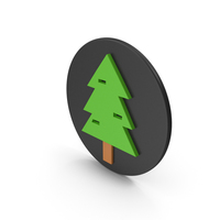 Circular Tree Icon PNG & PSD Images