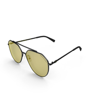 AE AX2023S Yellow And Black Sunglasses PNG & PSD Images