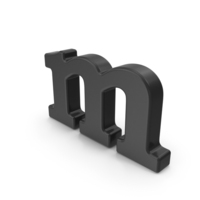 Lowercase Letter M PNG & PSD Images