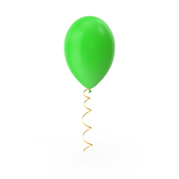 Green Balloon PNG & PSD Images