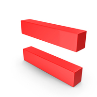 Red Equal To Sign PNG & PSD Images