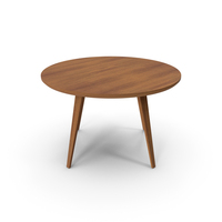 Norman Cherner Table Round PNG & PSD Images