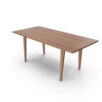 Norman Cherner Table-Rectangle PNG & PSD Images