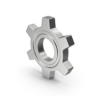 Silver Gear PNG & PSD Images