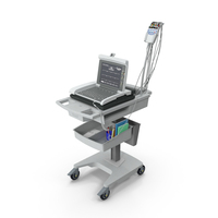 EKG Machine In Use PNG & PSD Images