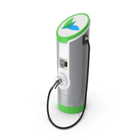 Electric Vehicle Charging Station eVgo PNG & PSD Images