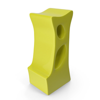 Bar Stool Yellow Plastic PNG & PSD Images