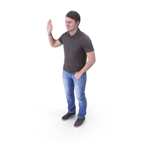 Tim Casual Standing - 3D Human Model PNG & PSD Images