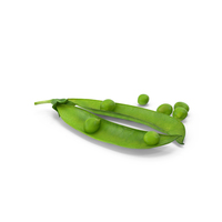 Peas On Open Pod PNG & PSD Images