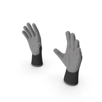 Safety Work Gloves Gray PNG & PSD Images