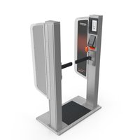 Axess AX500 Smart Gate Flap PNG & PSD Images