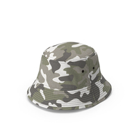 Camouflage Bucket Hat PNG & PSD Images