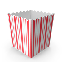 Empty Popcorn Box PNG & PSD Images