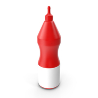 Ketchup Plastic Squeeze Bottle PNG & PSD Images