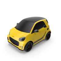 Smart EQ Fortwo Coupe Electric Simple Interior PNG & PSD Images