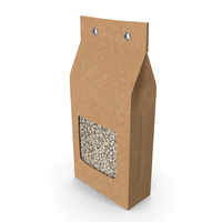 Kraft Paper Bag With Black Eyed Peas PNG & PSD Images