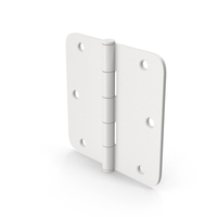 White Door Hinge PNG & PSD Images