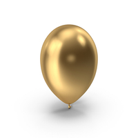 Gold Balloon PNG & PSD Images