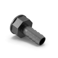 Black Gas Pipe Adapter PNG & PSD Images