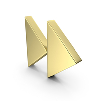 Gold Fast Forward Icon PNG & PSD Images