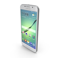 Samsung Galaxy S6 White PNG & PSD Images
