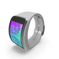 Samsung Gear S White PNG & PSD Images