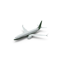 Turbofan飞机秤模型PNG和PSD图像