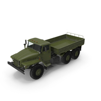 URAL 4320 Russian Cargo 6x6 Truck PNG & PSD Images