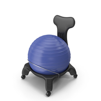 GAIAM_CLASSIC BALANCE BALL CHAIR PNG & PSD Images