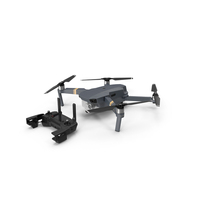 DJI Mavic Pro Quadcopter with Remote Controller PNG & PSD Images