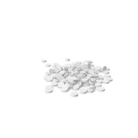 White Pills PNG & PSD Images