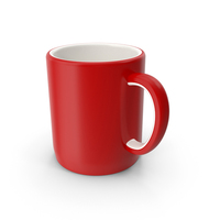 Red Coffee Mug PNG & PSD Images