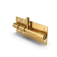 Gold Sliding Door Lock PNG & PSD Images