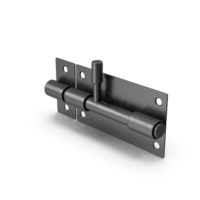 Black Door Sliding Lock PNG & PSD Images