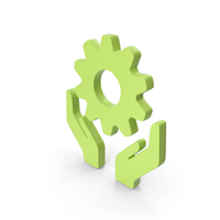 Green Settings Manager Symbol PNG & PSD Images
