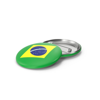 Brazil Flag Badge PNG & PSD Images