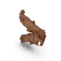 Chocolate Splash Greater Than Symbol PNG & PSD Images
