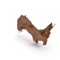 Chocolate Splash Tilde Symbol PNG & PSD Images