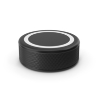 Black & White Ice Hockey Puck PNG & PSD Images