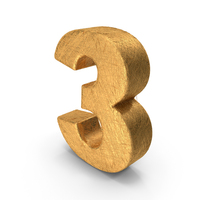 Golden Threads Number 3 PNG & PSD Images