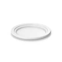 White Plastic Plate PNG & PSD Images