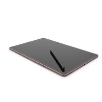 Samsung Galaxy Tab S8 Plus Pink With Screen Off PNG & PSD Images